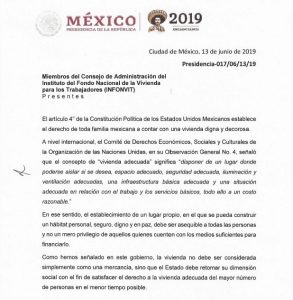 Carta De Desalojo De Vivienda Por Falta De Pago - Sample 