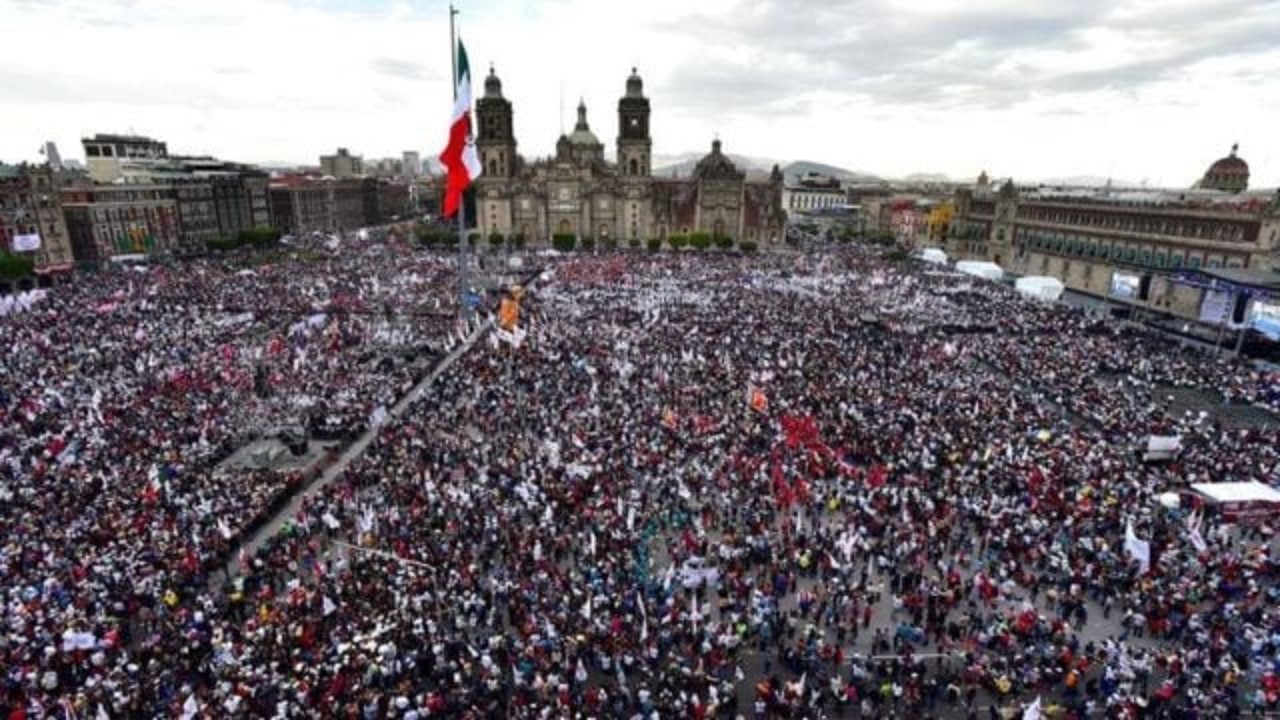 Amlo Invita A La Población A Su Cuarto Informe Popular En El Zócalo Capitalino Sin Línea Mx 9033