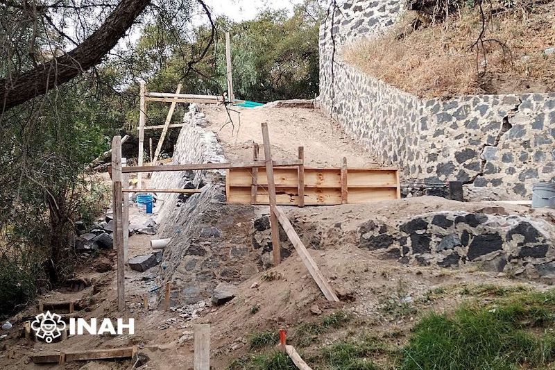 Obras de restauración en la Gran Pirámide de Cholula develan hallazgos arqueológicos