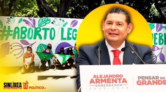 Alejandro Armenta avala despenalización del aborto en Puebla