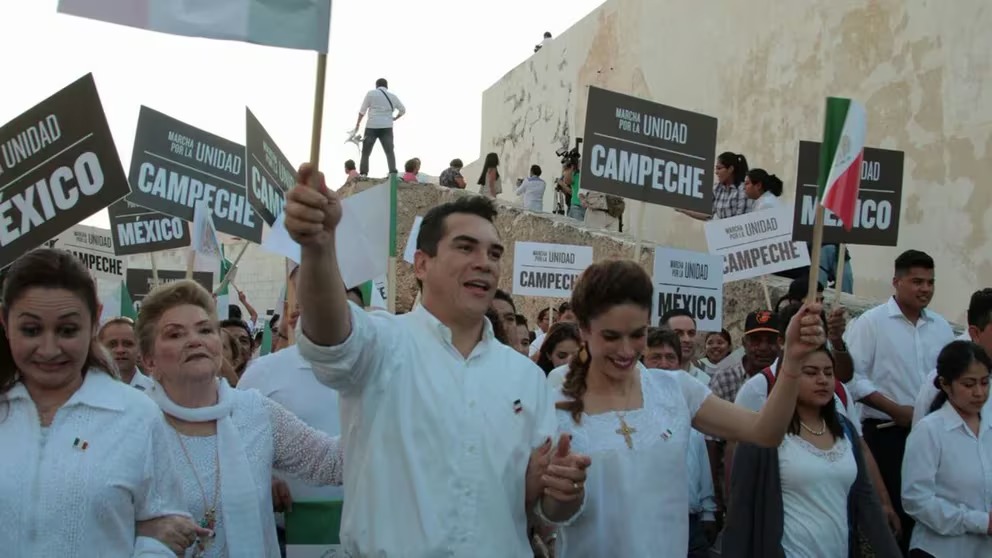 Alito Moreno encabezó marcha por la unidad