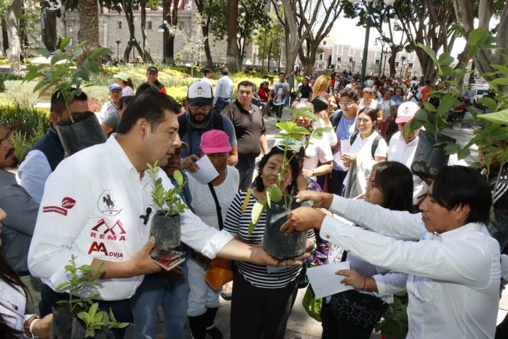 Armenta siempre comprometido con la reforestación