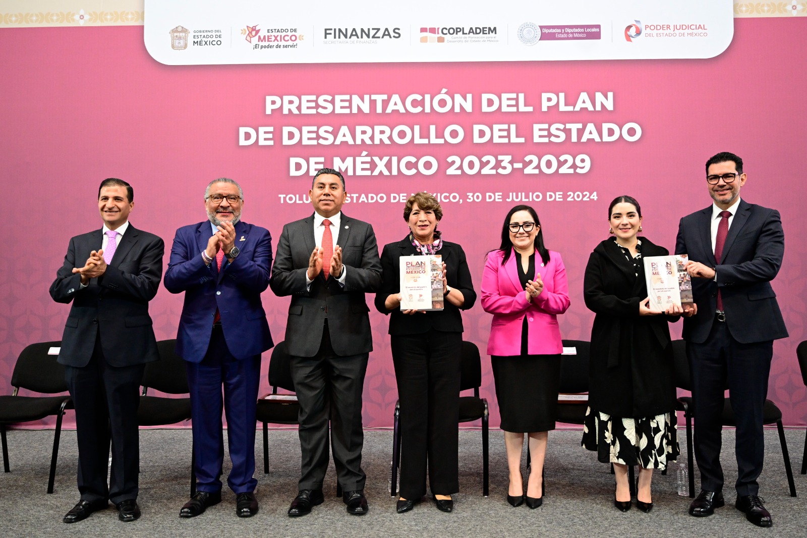 Delfina Gómez presenta Plan de Desarrollo del Edomex