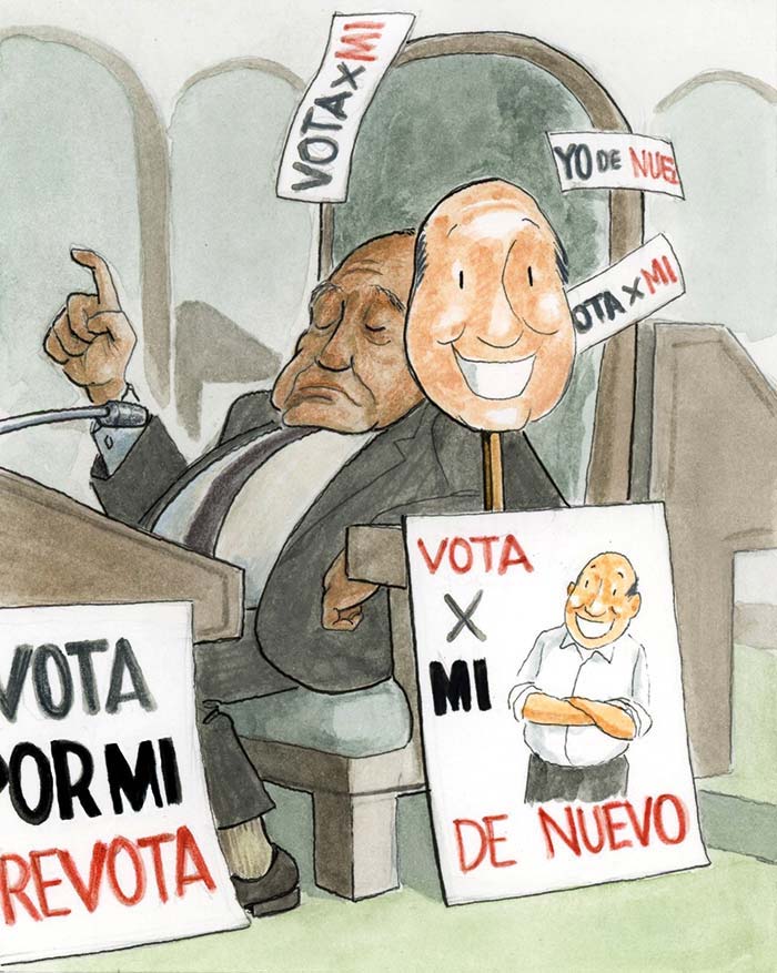 El pueblo no quiere reelección de parlamentarios