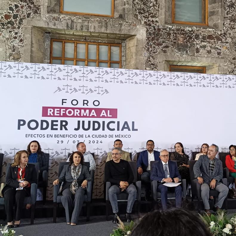 Foro sobre Reforma al Poder Judicial con Diputados Electos de Morena