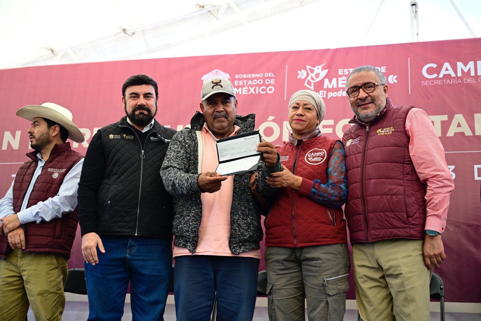 Gobierno de Edomex refrenda su compromiso con el campo  