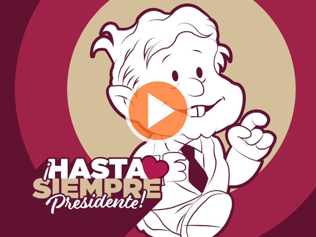 Hasta siempre presidente, campaña en redes sociales