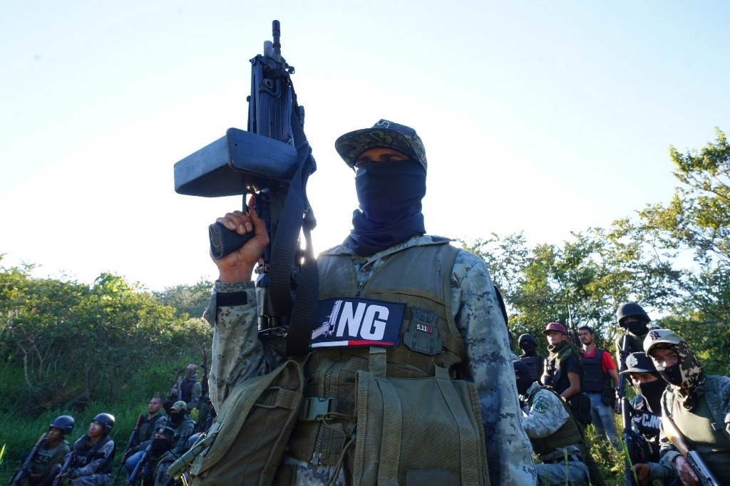 Integrantes del CJNG