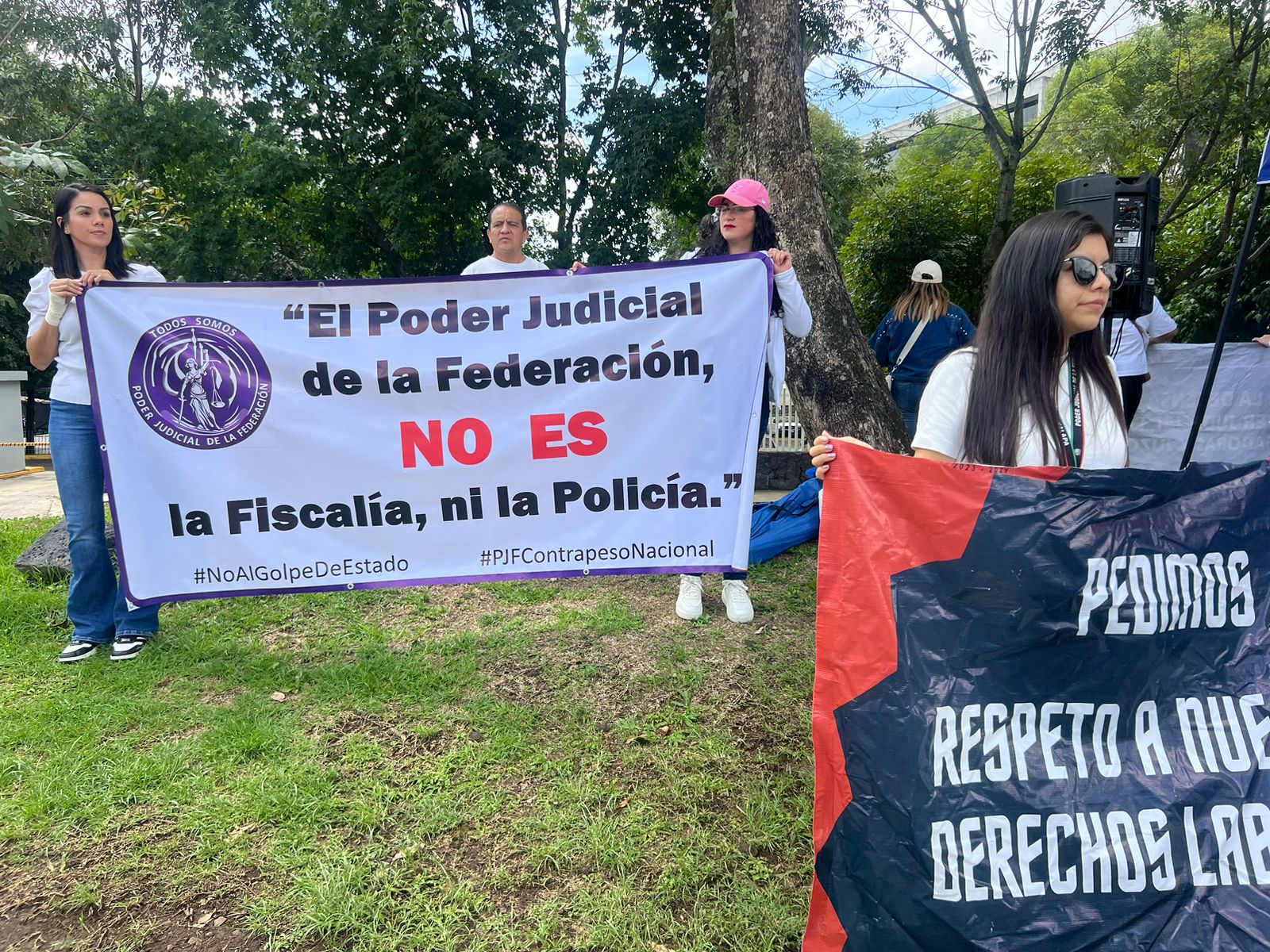 Jueces y magistrados protestan contra reforma judicial