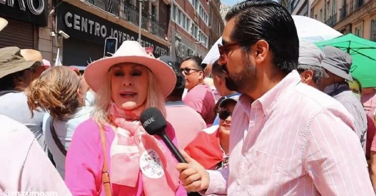 Laura Zapata cuestiona conformismo Xóchitl Gálvez