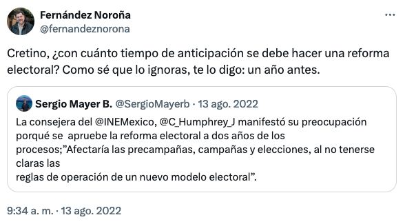 Momentos en los que Sergio Mayer se ha lanzado contra Morena