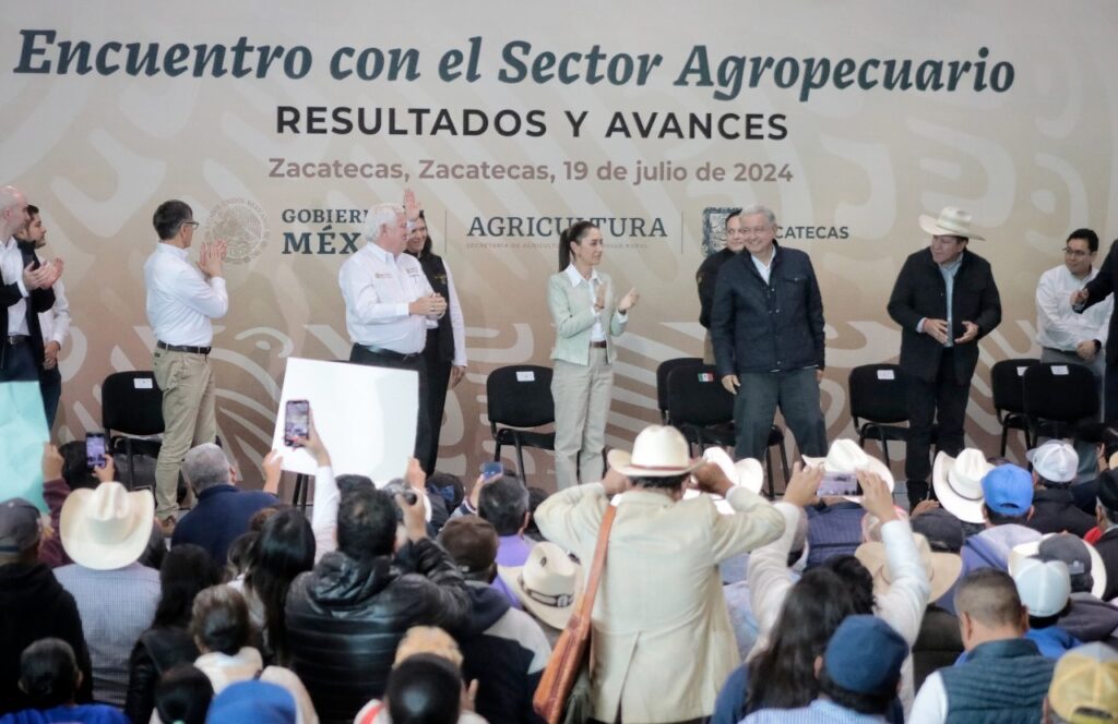 Sheinbaum reitera su compromiso con el campo