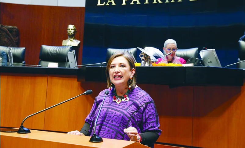 Xóchitl Galvéz pide a Morena voto para su iniciativa 