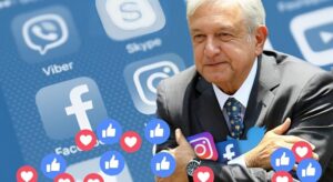 AMLO y la unión con las benditas redes sociales