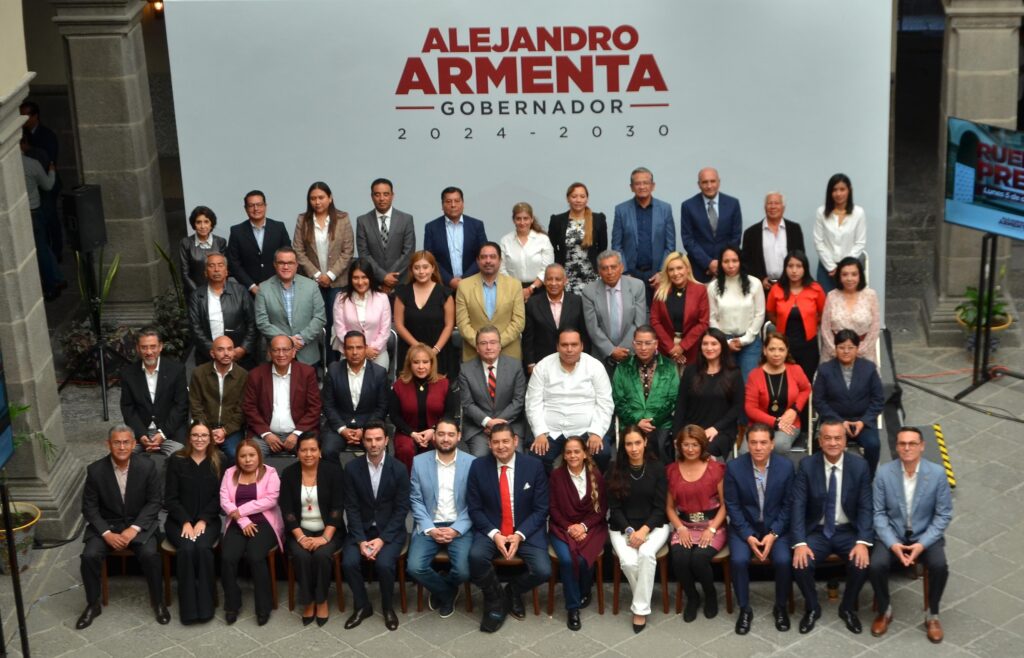 Alejandro Armenta transición de gobierno de Puebla