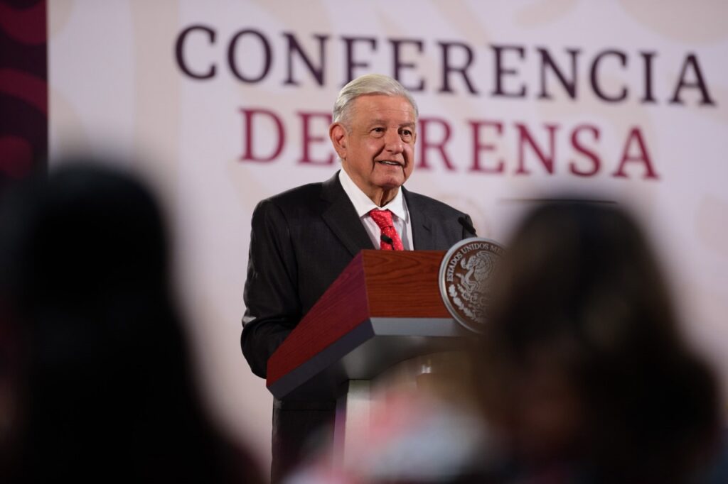 AMLO en conferencia mañanera