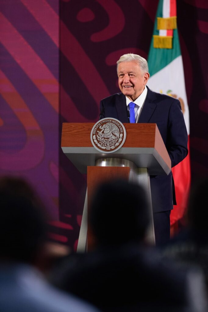 AMLO señaló que se respeta la expresión pública