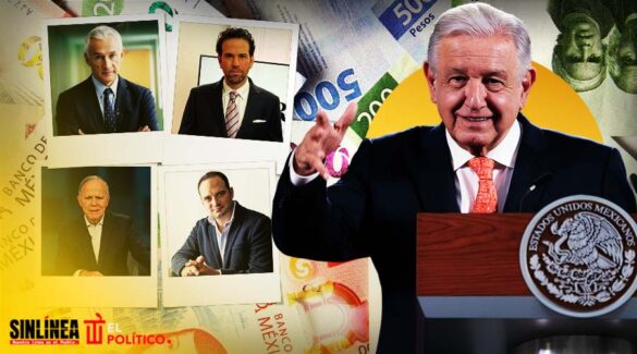 AMLO recela sueldos de Jorge Ramos , Ciro Gómez Leyva y Loret