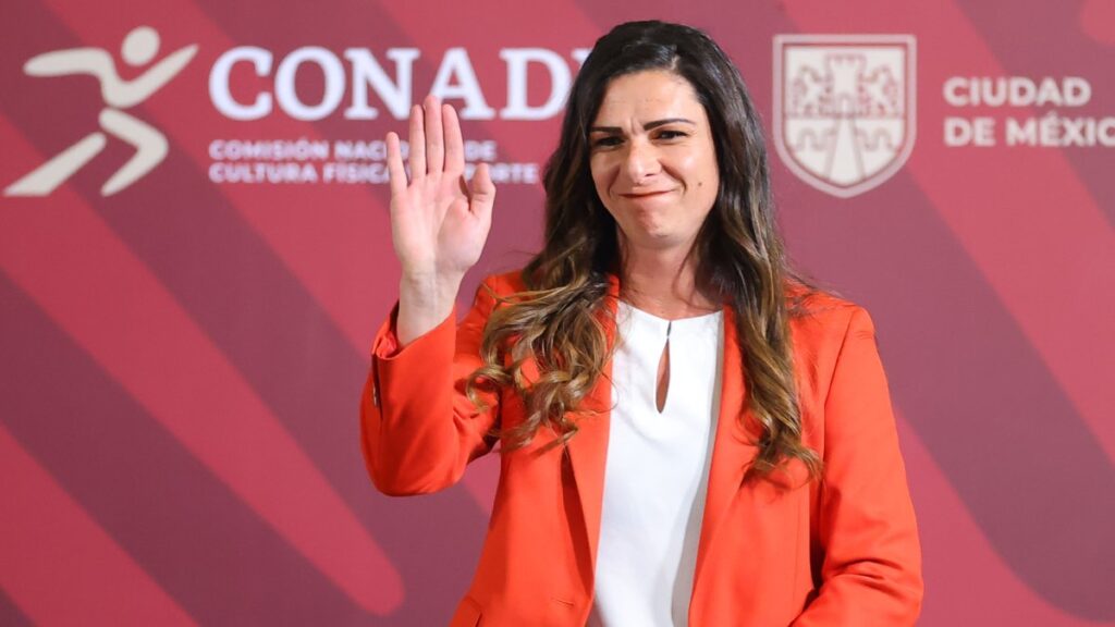 Ana Guevara, titular de la Conade