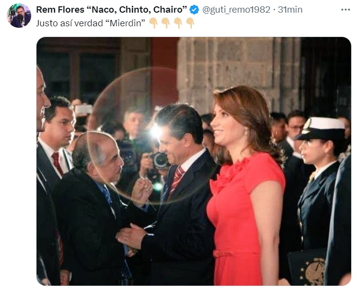 Carlos Marín con Peña Nieto