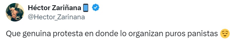 Críticas a la oposición y panistas