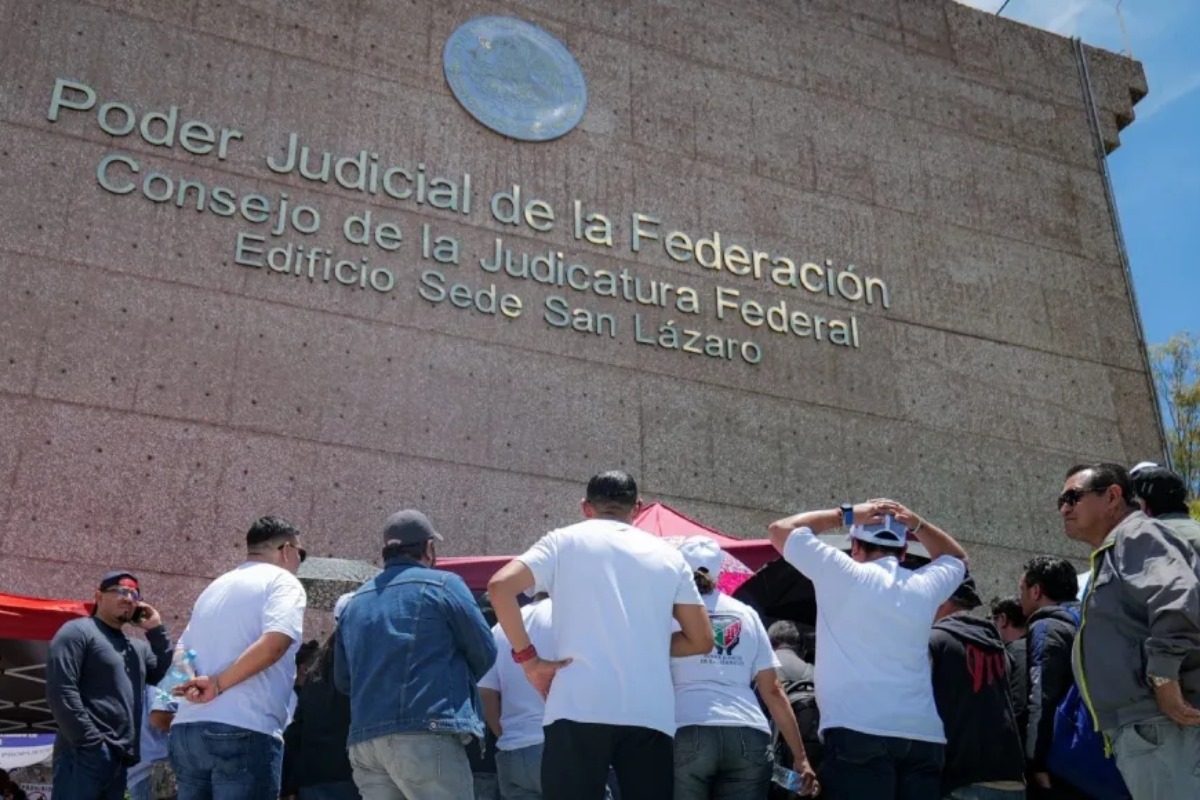 Empleados de la Suprema Corte se sumaron al paro del Poder Judicial