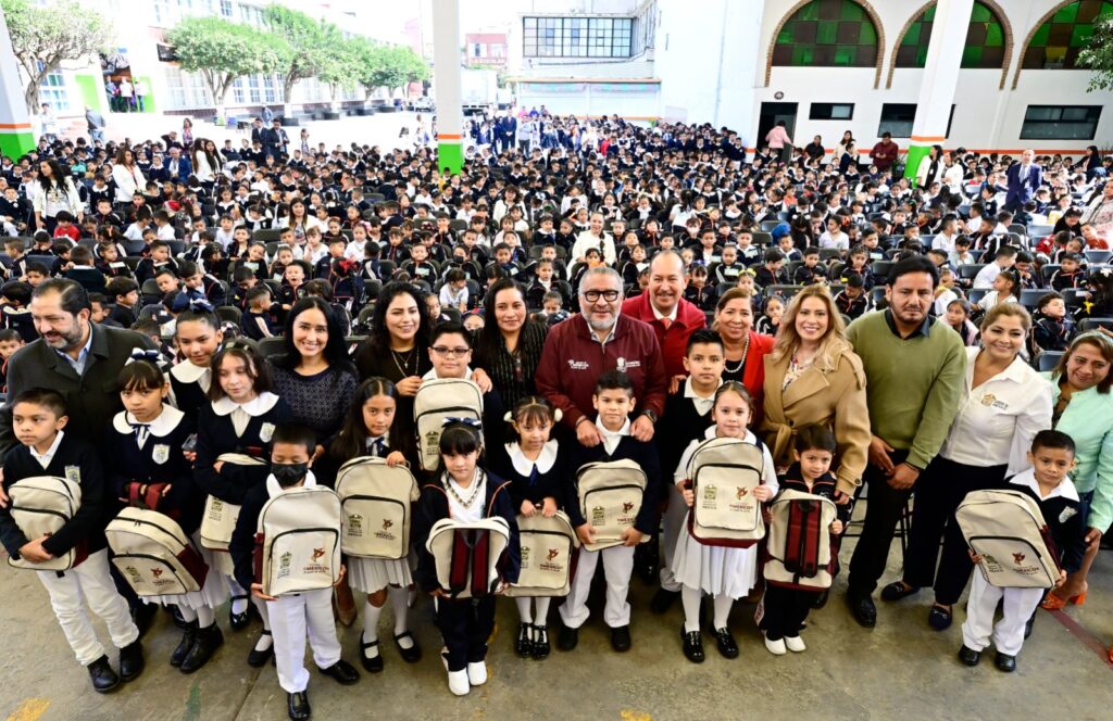 Evento realizado en escuela de Texcoco en Edomex