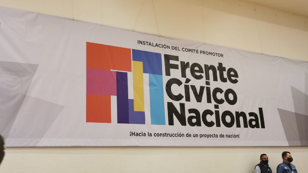 Frente cívico nacional convocó a marcha contra la sobrerrepresentación