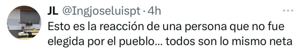 Lilly Téllez reacciona asi por no ser electa por el pueblo