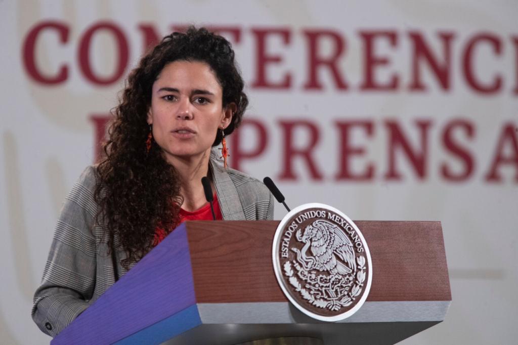 Luisa María Alcalde candidata a la dirigencia de Morena