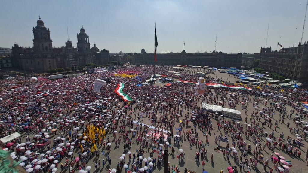 Marcha de Marea Rosa tuvo poca participación