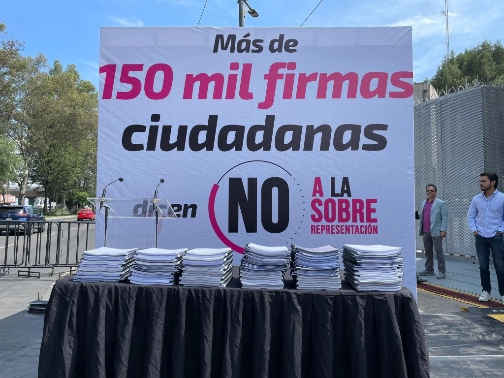 Marea Rosa entregó más de 150 mil firmas contra sobrerrepresentación