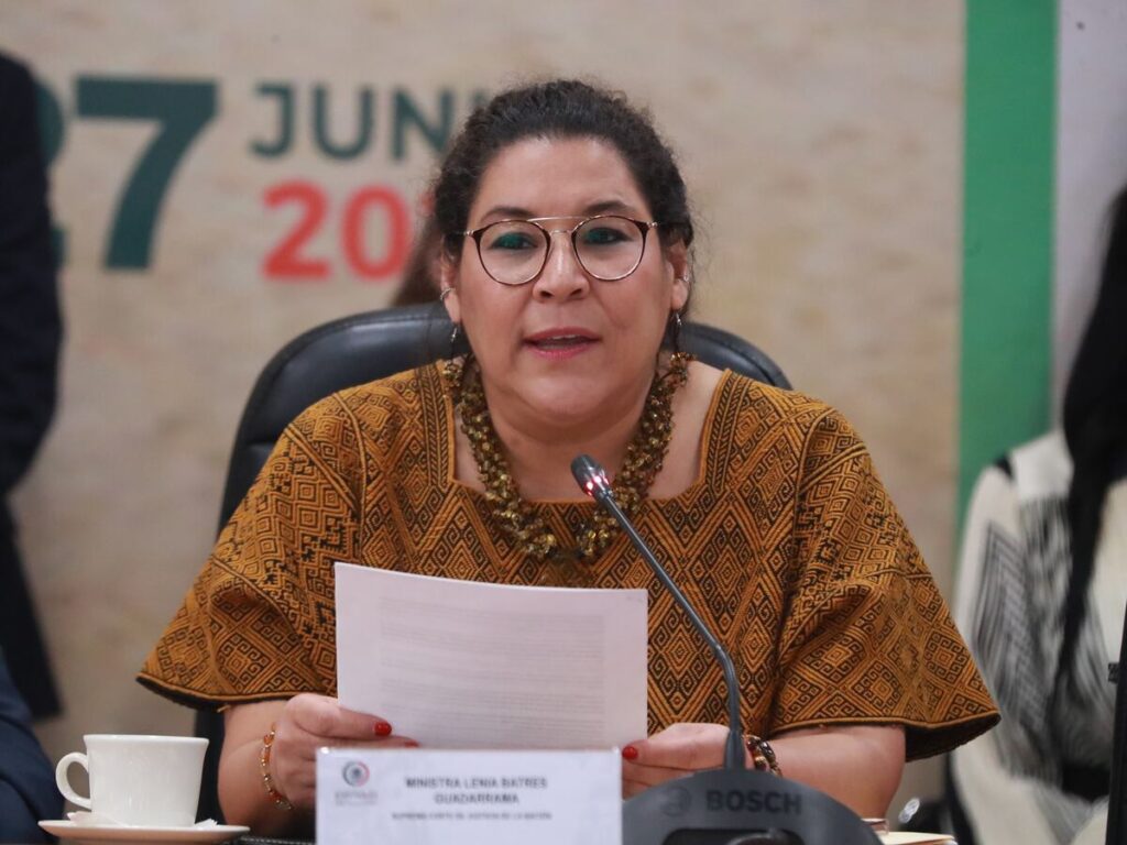 Ministra Lenia Batres participa en los foros de reforma judicial