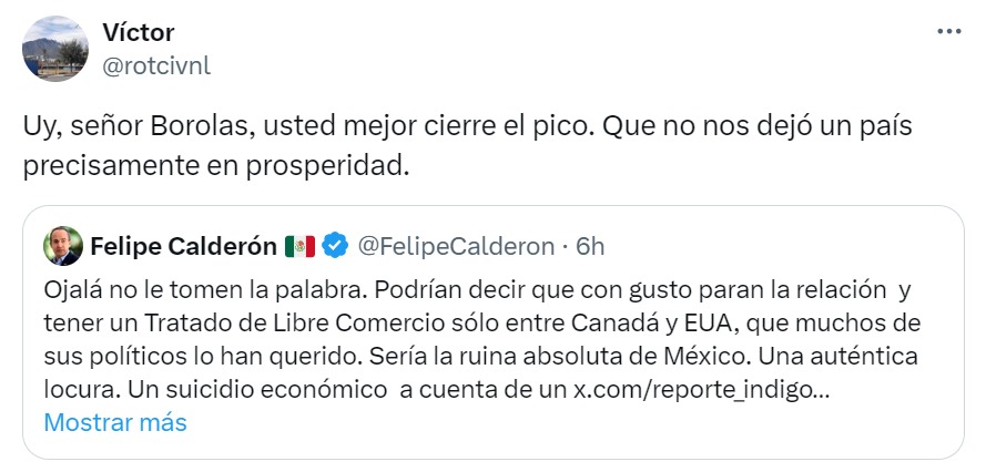 No nos dejó un país prospero