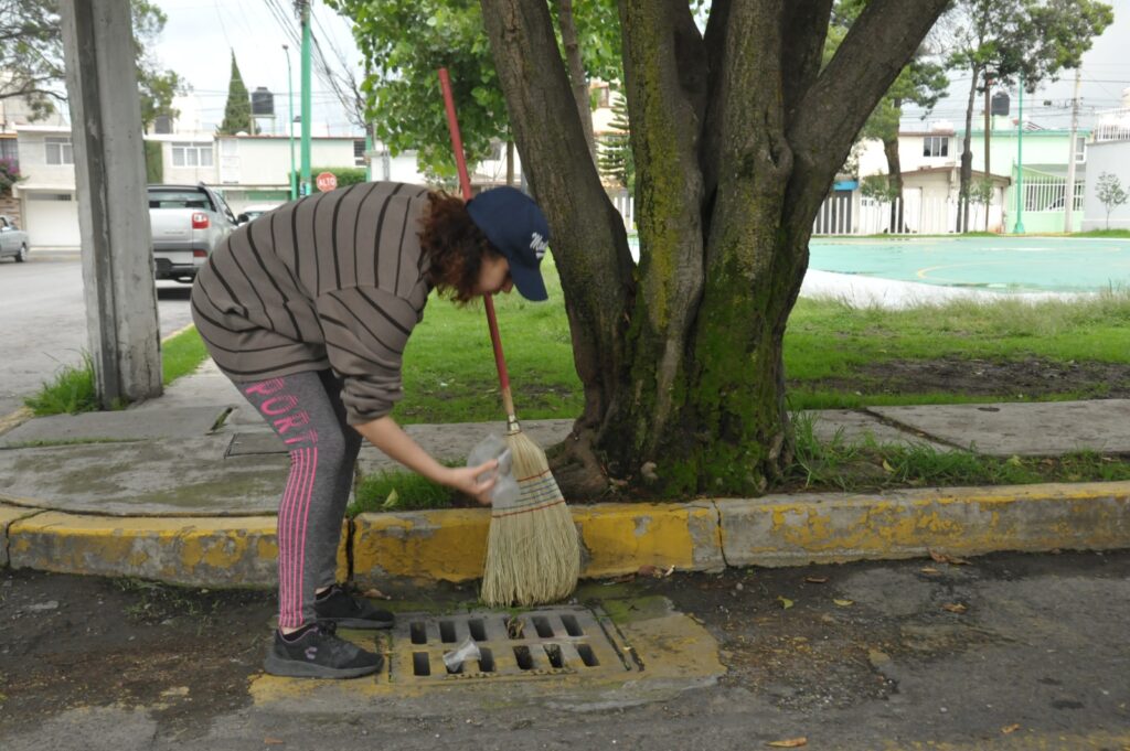 Participación ciudadana en campaña de limpieza Edomex