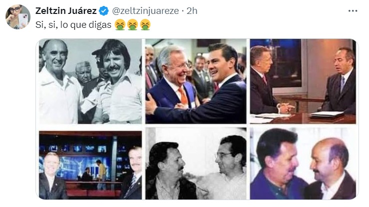 Periodistas con influencias de políticos