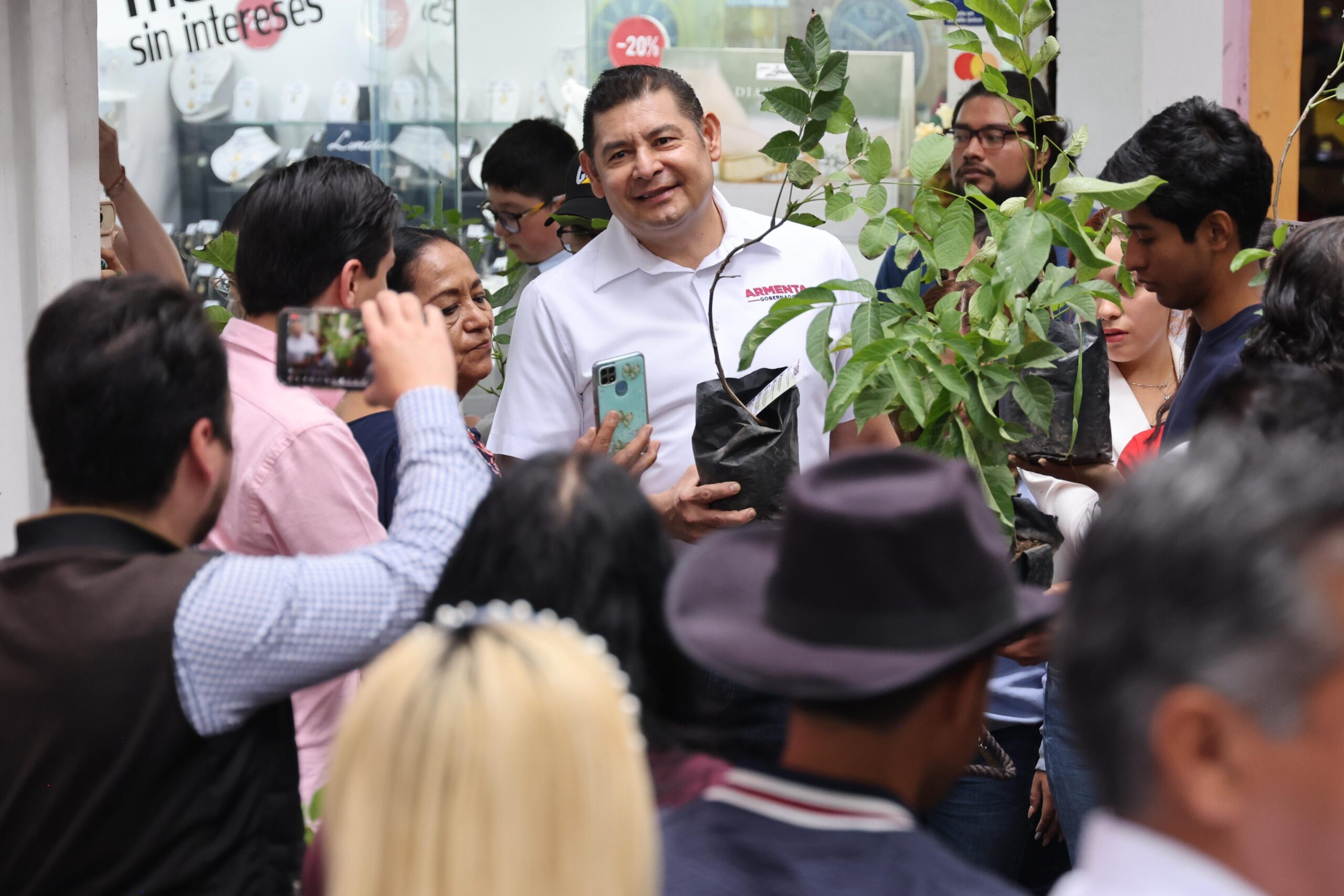 Programa de reforestación de Alejnadro Armenta