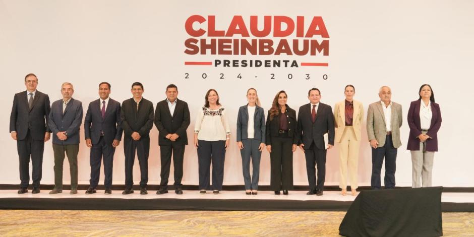 Reunión Sheinbaum con gobernadores del sureste de México