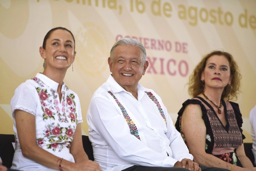 Sheinbaum de gira con AMLO