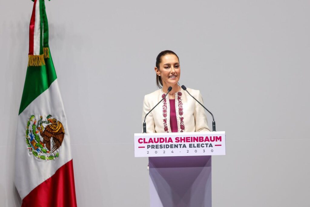 Sheinbaum, presidenta electa de México