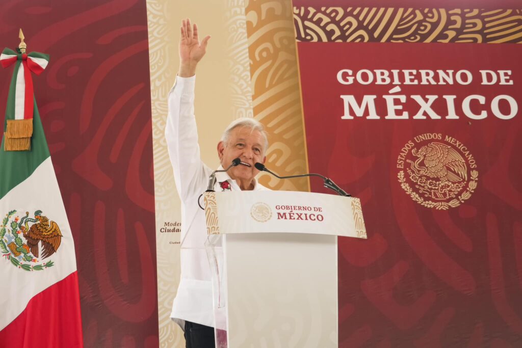 Sheinbaum y AMLO de gira en San Luis Potosí