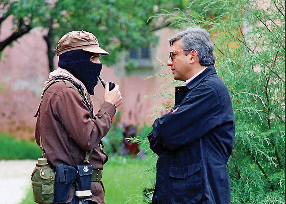 Subcomandante Marcos y AMLO