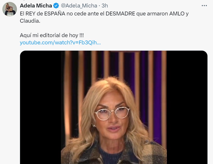 Adela Micha video redes