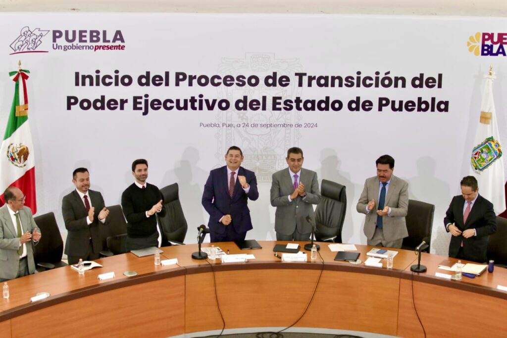 Alejandro Armenta inicia proceso de transición