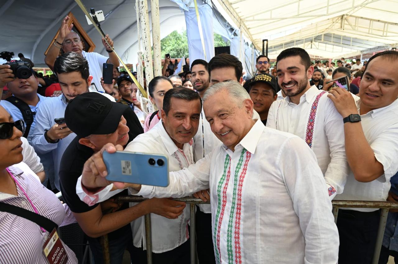 AMLO discurso en Chiapas