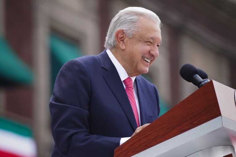 AMLO habló de reforma judicial en informe gubernamental