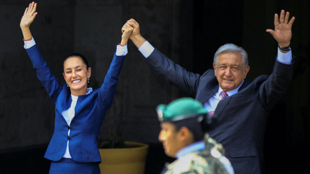 AMLO y Claudia Sheinbaum