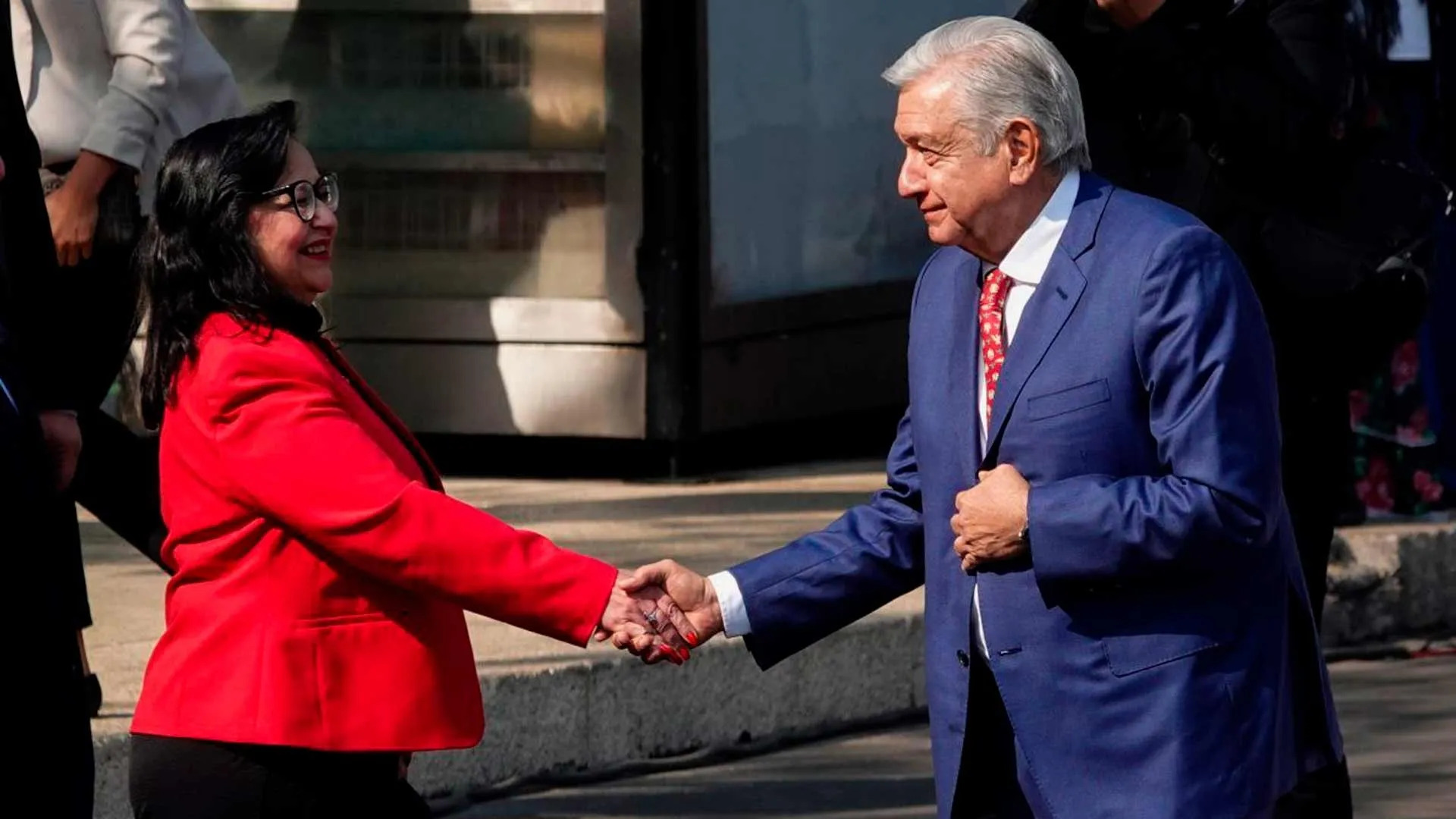 AMLO y Norma Piña