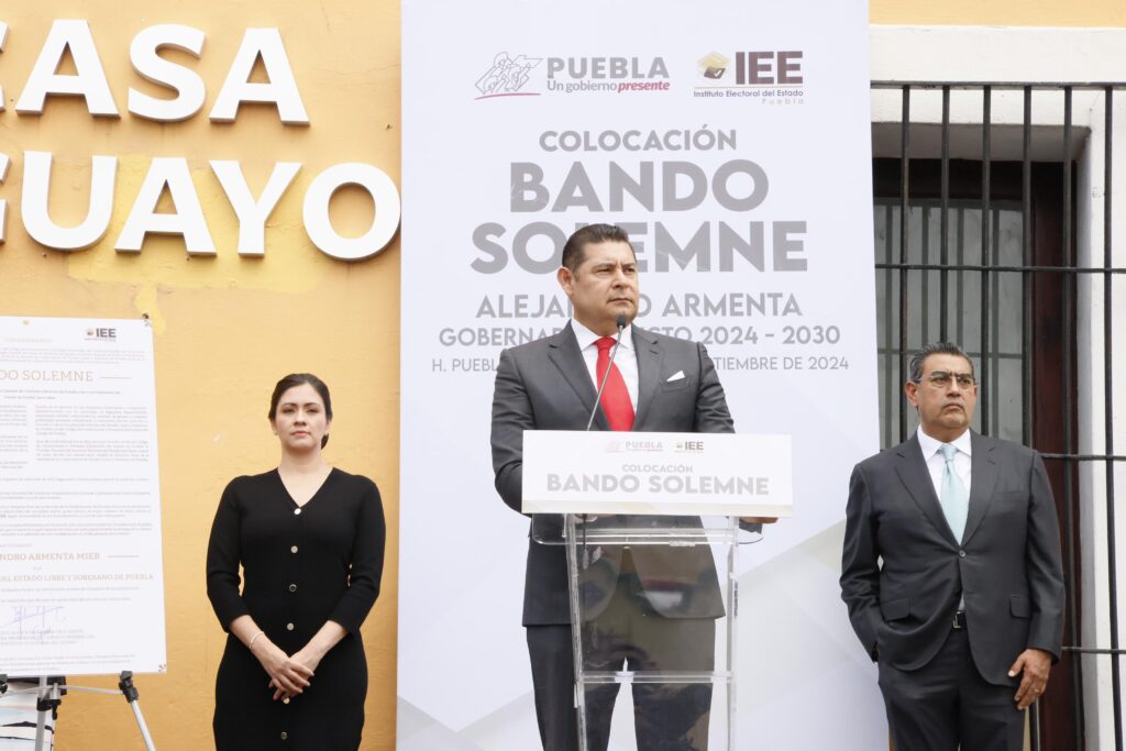 Armenta, gobernador electo de Puebla