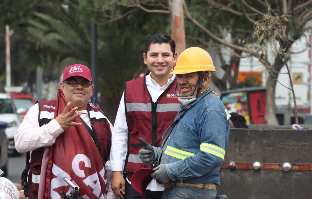 Carlos Zurita, relevo generacional de Morena